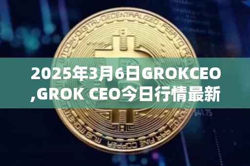 2025年3月6日GROKCEO,GROK CEO今日行情最新价格