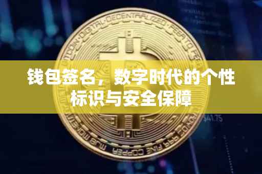 钱包签名，数字时代的个性标识与安全保障