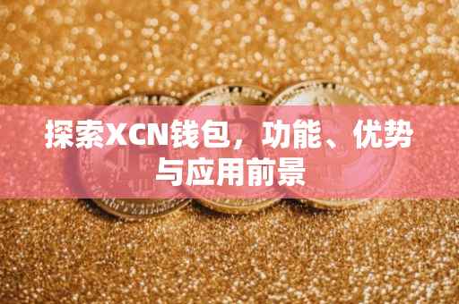 探索XCN钱包，功能、优势与应用前景
