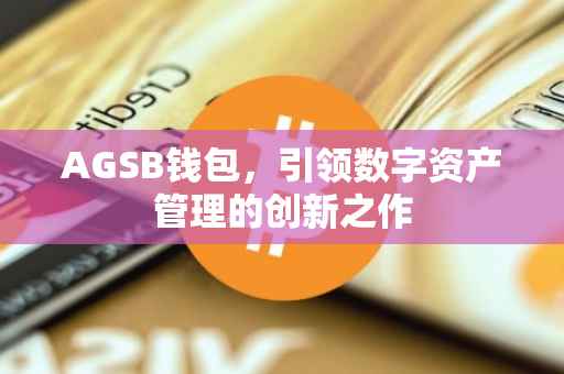 AGSB钱包，引领数字资产管理的创新之作