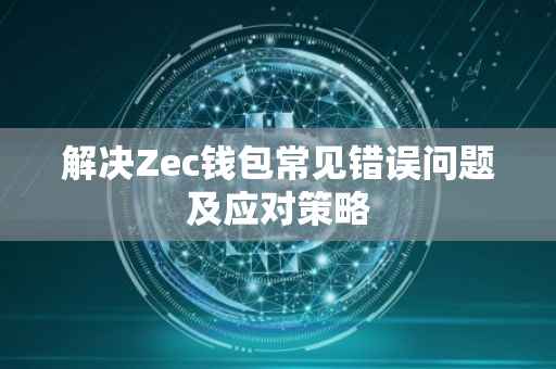 解决Zec钱包常见错误问题及应对策略