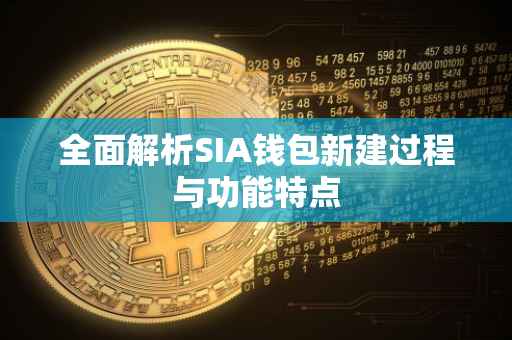 全面解析SIA钱包新建过程与功能特点