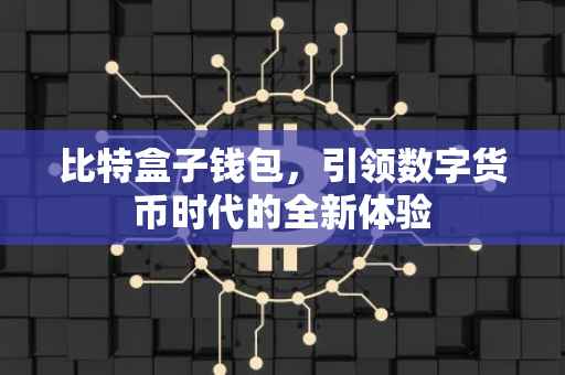 比特盒子钱包，引领数字货币时代的全新体验