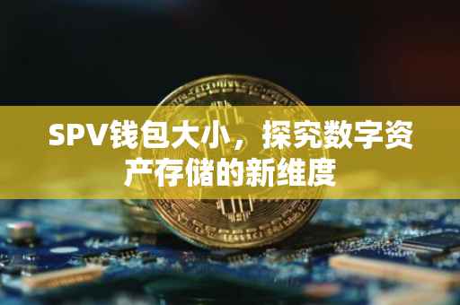 SPV钱包大小，探究数字资产存储的新维度