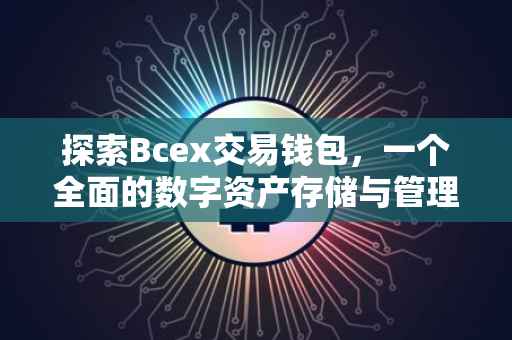 探索Bcex交易钱包，一个全面的数字资产存储与管理解决方案