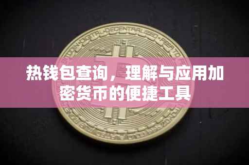 热钱包查询，理解与应用加密货币的便捷工具