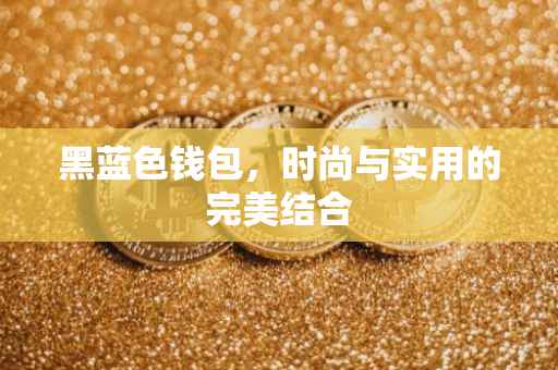 黑蓝色钱包，时尚与实用的完美结合