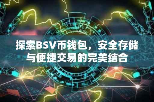 探索BSV币钱包，安全存储与便捷交易的完美结合
