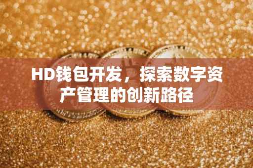 HD钱包开发，探索数字资产管理的创新路径