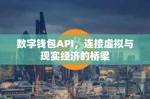 数字钱包API，连接虚拟与现实经济的桥梁
