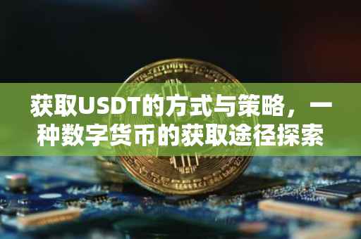 获取USDT的方式与策略，一种数字货币的获取途径探索