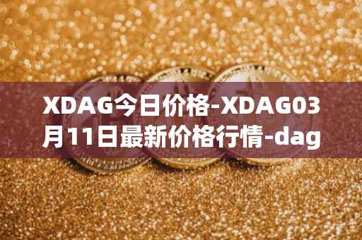 XDAG今日价格-XDAG03月11日最新价格行情-dagger最新走势消息
