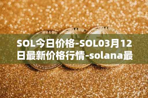 SOL今日价格-SOL03月12日最新价格行情-solana最新走势消息