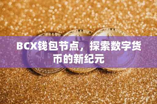 BCX钱包节点，探索数字货币的新纪元