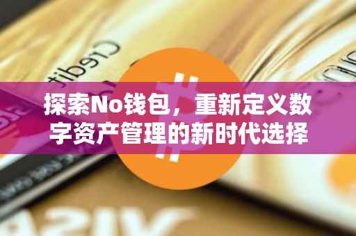 探索No钱包，重新定义数字资产管理的新时代选择
