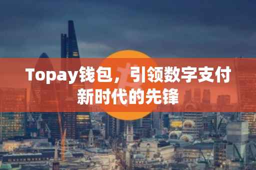 Topay钱包，引领数字支付新时代的先锋