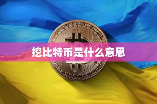 挖比特币是什么意思