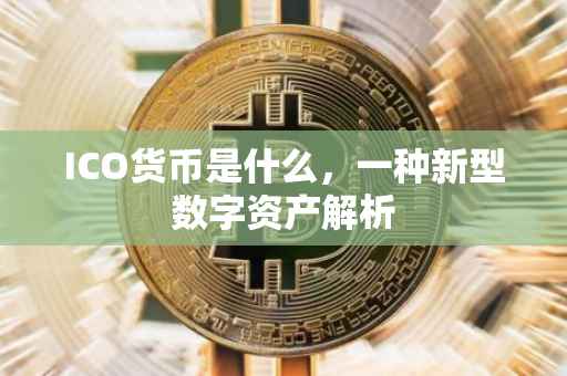 ICO货币是什么，一种新型数字资产解析