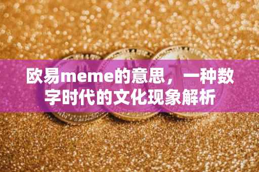 欧易meme的意思，一种数字时代的文化现象解析