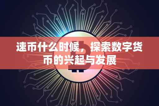 速币什么时候，探索数字货币的兴起与发展
