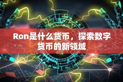 Ron是什么货币，探索数字货币的新领域