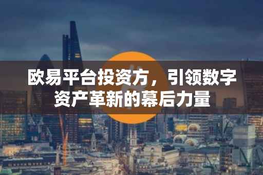 欧易平台投资方，引领数字资产革新的幕后力量