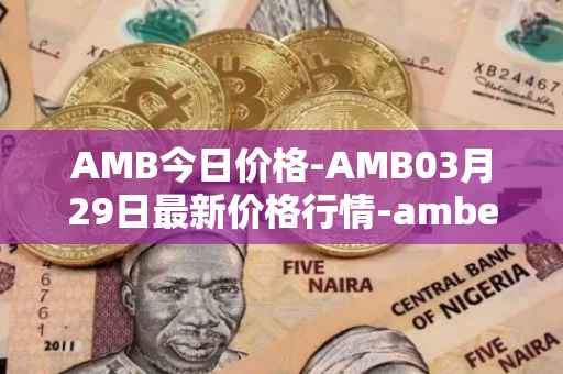 AMB今日价格-AMB03月29日最新价格行情-amber最新走势消息