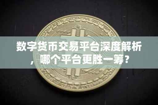 数字货币交易平台深度解析，哪个平台更胜一筹？
