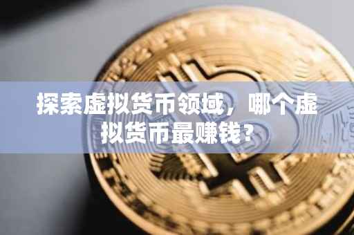 探索虚拟货币领域，哪个虚拟货币最赚钱？