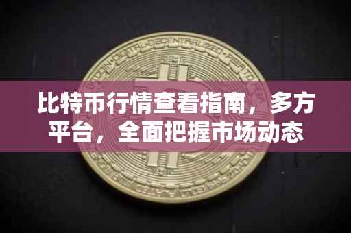 比特币行情查看指南，多方平台，全面把握市场动态