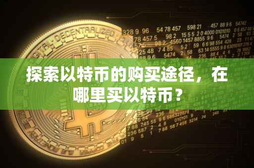 探索以特币的购买途径，在哪里买以特币？