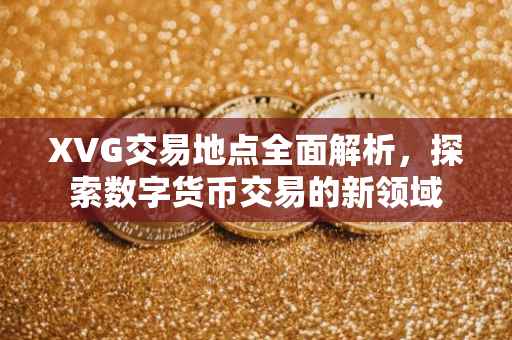 XVG交易地点全面解析，探索数字货币交易的新领域