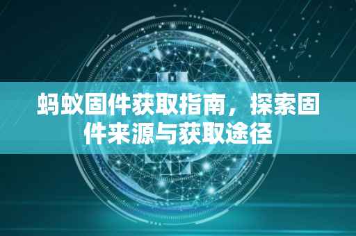 蚂蚁固件获取指南，探索固件来源与获取途径