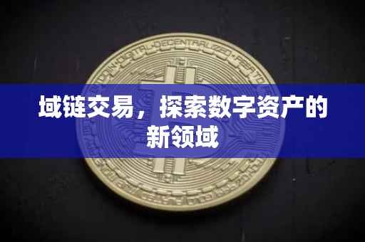 域链交易，探索数字资产的新领域