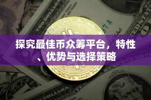 探究最佳币众筹平台，特性、优势与选择策略
