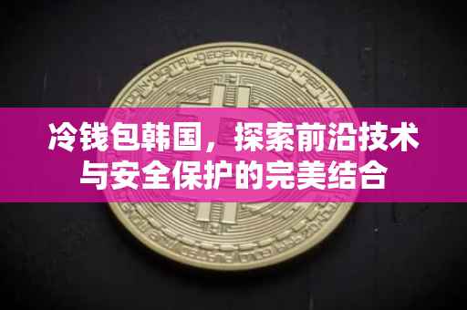 冷钱包韩国，探索前沿技术与安全保护的完美结合