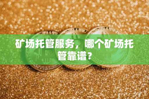 矿场托管服务，哪个矿场托管靠谱？