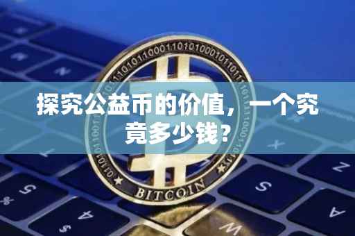 探究公益币的价值，一个究竟多少钱？