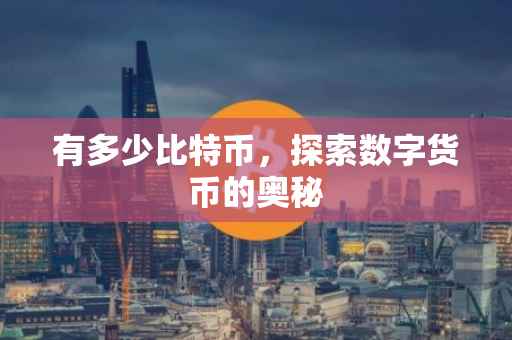 有多少比特币，探索数字货币的奥秘