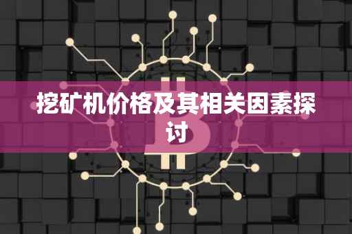 挖矿机价格及其相关因素探讨
