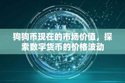 狗狗币现在的市场价值，探索数字货币的价格波动
