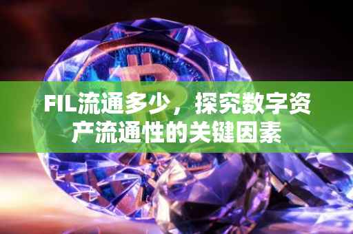 FIL流通多少，探究数字资产流通性的关键因素