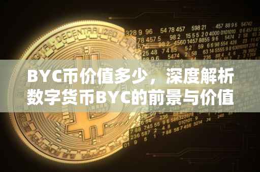 BYC币价值多少，深度解析数字货币BYC的前景与价值