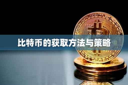 比特币的获取方法与策略