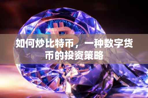 如何炒比特币，一种数字货币的投资策略