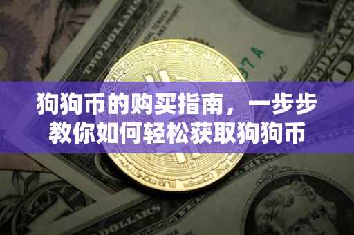 狗狗币的购买指南，一步步教你如何轻松获取狗狗币