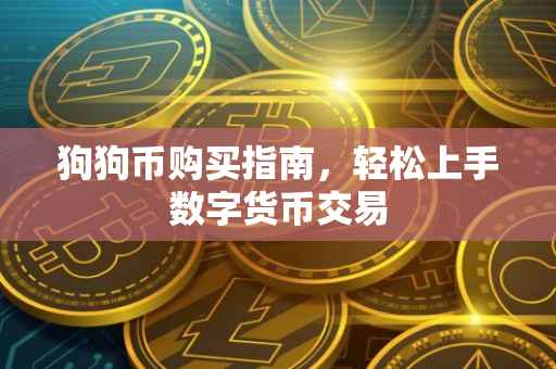 狗狗币购买指南，轻松上手数字货币交易