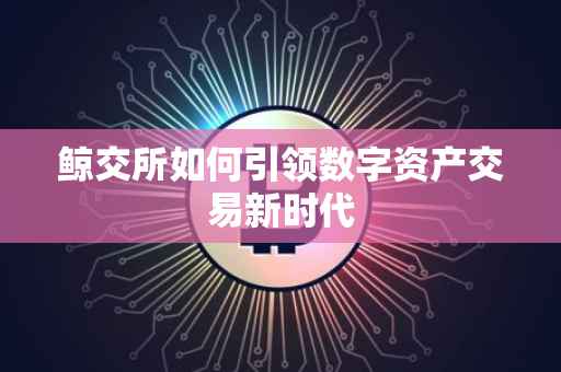 鲸交所如何引领数字资产交易新时代