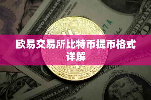 欧易交易所比特币提币格式详解
