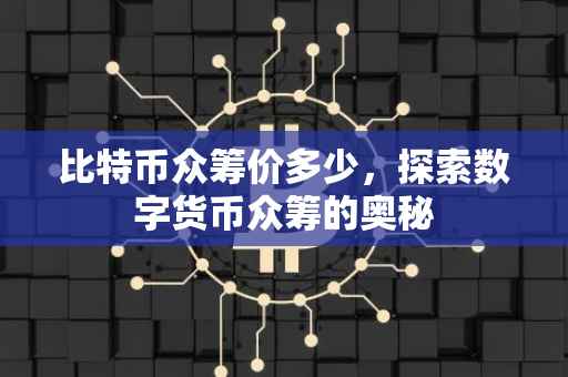 比特币众筹价多少，探索数字货币众筹的奥秘
